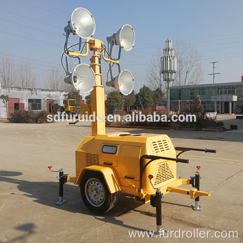 Wholesale Small Portable Light Tower with Generator (FZMT-400B)